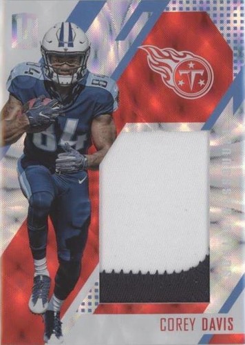2017 Panini Unparalleled Corey Davis #RS-CD