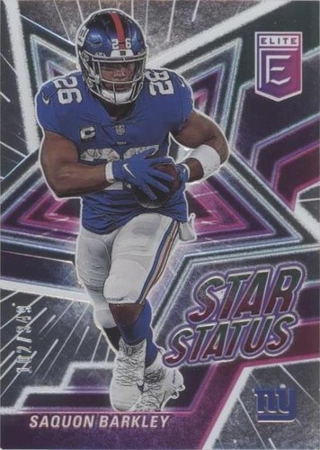 2021 Panini Donruss Elite Saquon Barkley #SS12