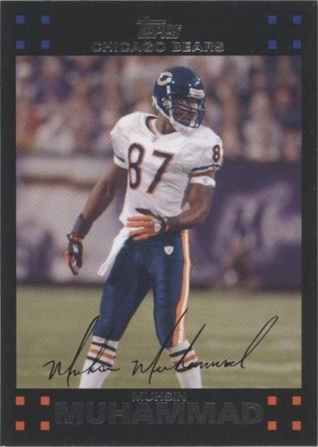 2007 Topps Muhsin Muhammad #129