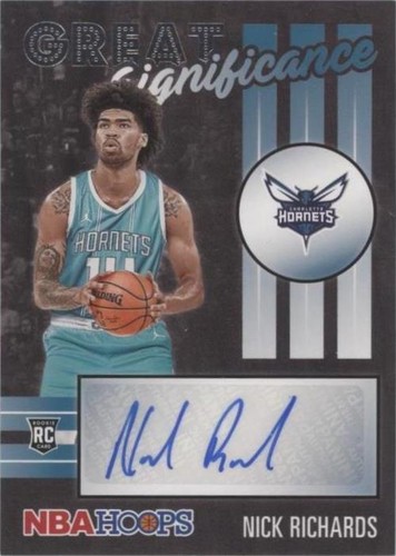 2020-21 Panini NBA Hoops - Nick Richards #GS-NRI