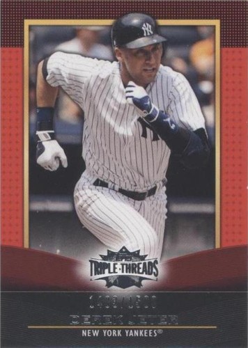 2011 Topps Triple Threads - Derek Jeter #56