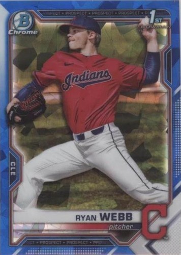 2021 Bowman Chrome Draft Sapphire Edition - Ryan Webb #BDC-57