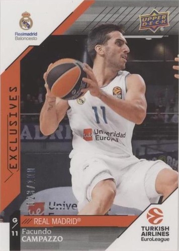 2017-18 Upper Deck Euroleague - Facundo Campazzo #69