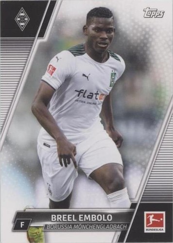 2021-22 Topps Bundesliga Chrome Japan Breel Embolo MOJO #78 | eBay
