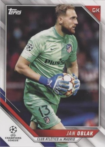 2021-22 Topps UCL Collection Jan Oblak #67