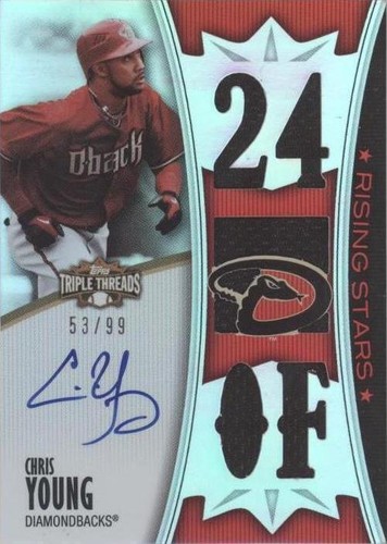 2010 Topps Triple Threads - Chris Young #132