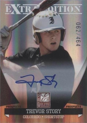 2011 Donruss Elite Extra Edition - Trevor Story #P-49