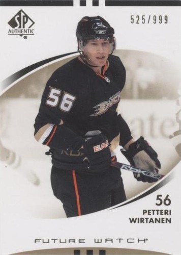 2007-08 SP Authentic - Petteri Wirtanen #161