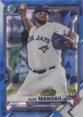 2021 Bowman Sapphire Edition - Alek Manoah #BCP-27