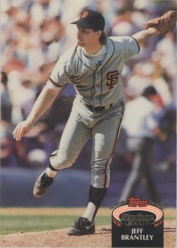 1992 Topps Stadium Club - Jeff Brantley #294