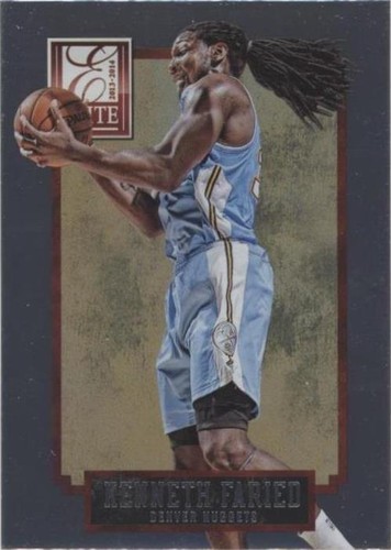 2013-14 Panini Elite - Kenneth Faried #118