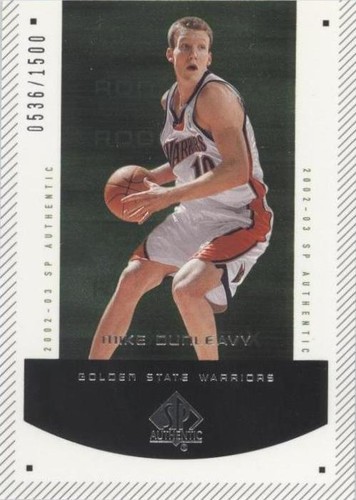 2002-03 SP Authentic - Mike Dunleavy Jr. #176