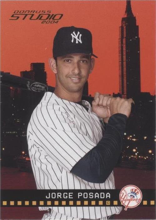 Donruss Studio 2004 - Jorge Posada #138