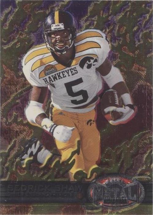 1997 Skybox Metal Universe Sedrick Shaw #196