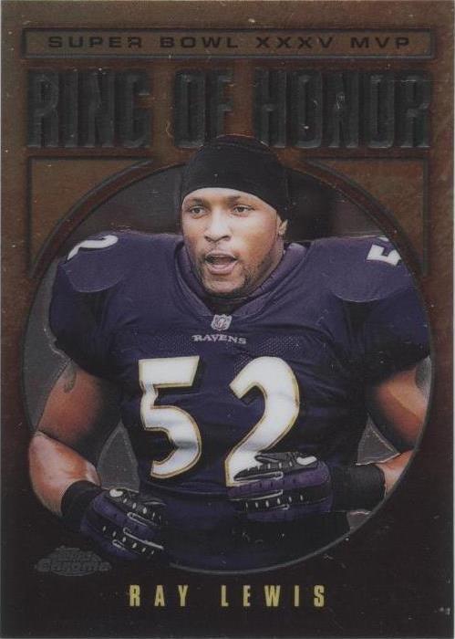 2002 Topps Chrome Ray Lewis #RL35