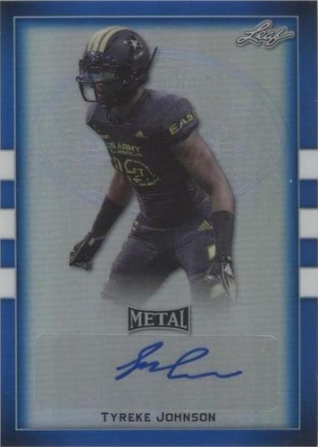 2018 Leaf Metal U.S. Army All-American Bowl Tyreke Johnson #BA-TJ1