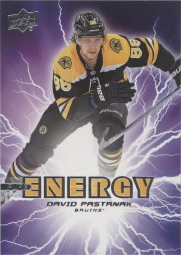 2019-20 Upper Deck - David Pastrnak #PE-32