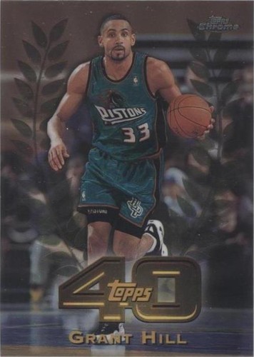 その他 97-98 Topps Chrome Refractor Grant Hill 1997-98 Topps Chrome Refractor - Grant Hill #29 - BGS - 9