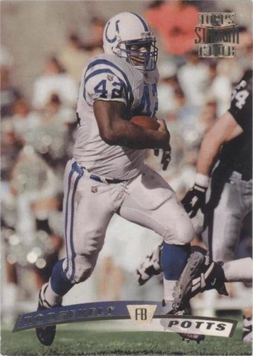 1996 Topps Stadium Club Roosevelt Potts #313