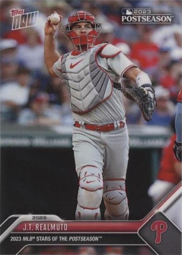 2023 Topps Now MLB Stars of the Postseason - J.T. Realmuto #PS-16