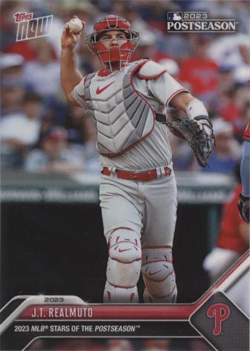 2023 Topps Now MLB Stars of the Postseason - J.T. Realmuto #PS-16