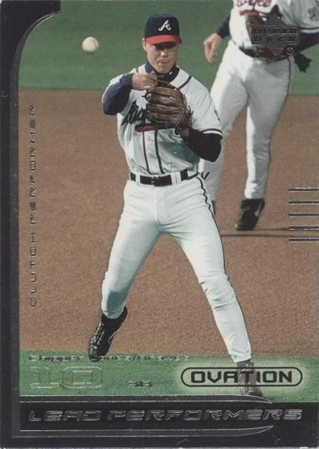 2000 Upper Deck Ovation - Chipper Jones #LP9