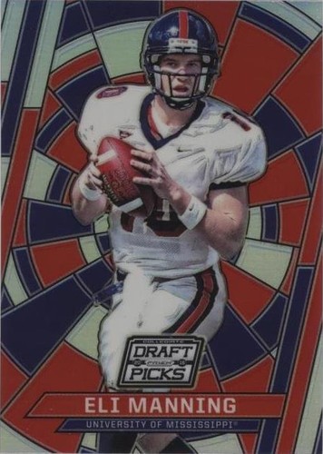 2016 Panini Prizm Collegiate Draft Picks Eli Manning #34