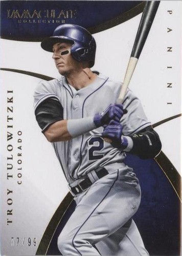 2015 Panini Immaculate Collection - Troy Tulowitzki #13