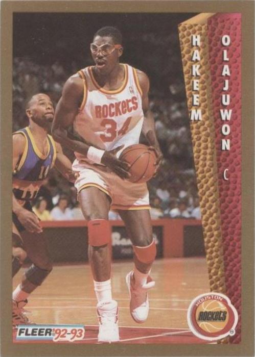 Fleer 1992-93 - Hakeem Olajuwon #84