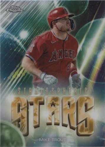 2024 Topps Chrome Update Series - Mike Trout #SSC-7