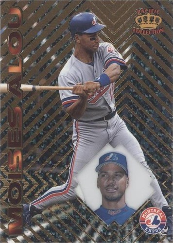 1997 Pacific Crown Collection Prism - Moises Alou #117