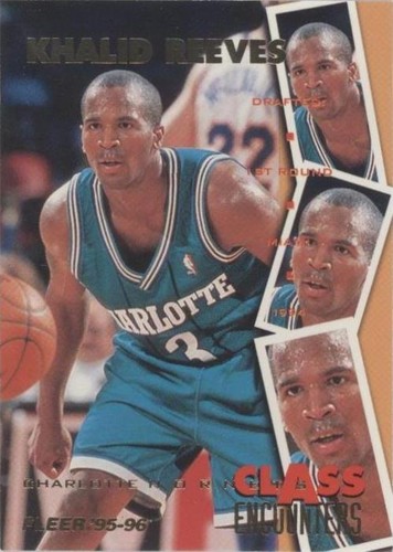 1995-96 Fleer - Khalid Reeves #14