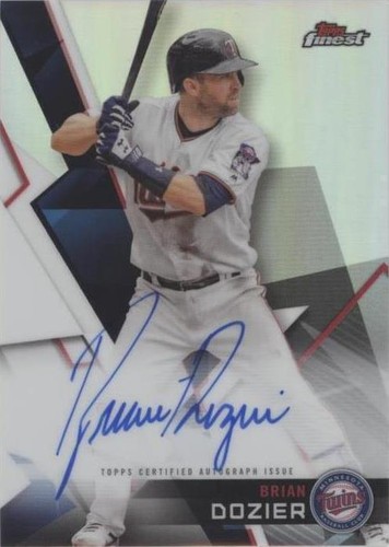 2018 Topps Finest - Brian Dozier #FA-BD