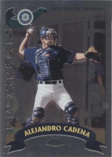 2002 Topps Chrome Traded & Rookies - Alejandro Cadena #T112