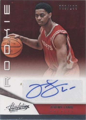 2012-13 Absolute - Jeremy Lamb #197