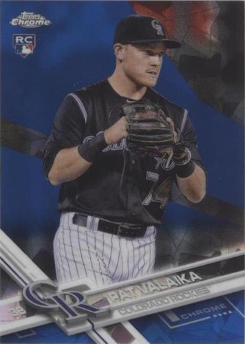 2017 Topps Chrome Sapphire Edition - Pat Valaika #415
