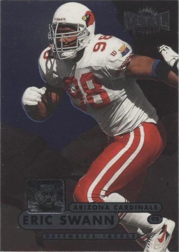1998 Metal Universe Eric Swann #124