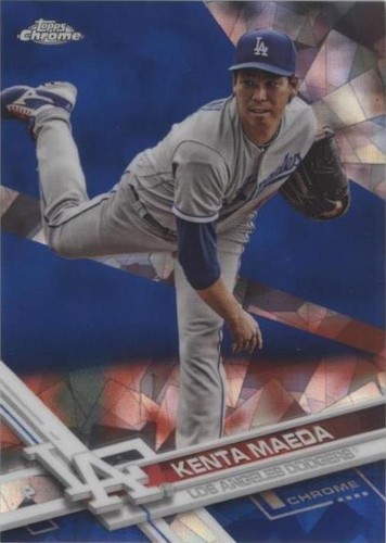 2017 Topps Chrome Sapphire Edition - Kenta Maeda #597