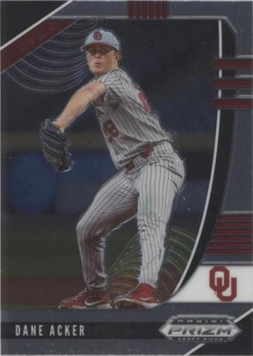 2020 Panini Prizm Draft Picks - Dane Acker #PDP127