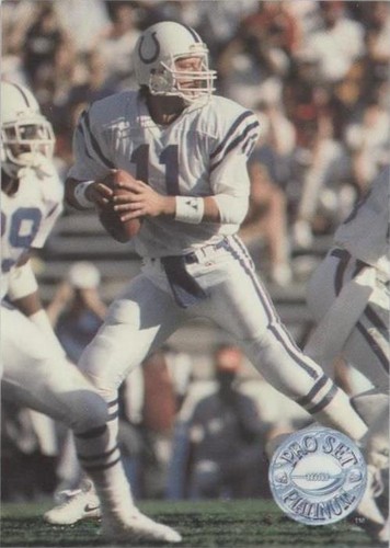 1991 Pro Set Platinum Jeff George #45