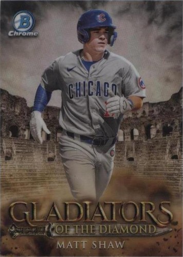 2024 Bowman Chrome - Matt Shaw #GOTD-14