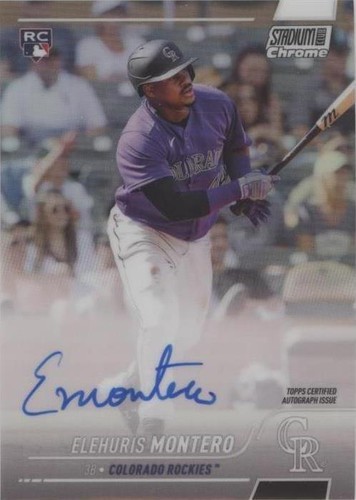 2022 Topps Stadium Club Chrome - Elehuris Montero #SSCUA-EMO