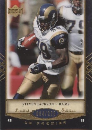 2007 UD Premier Steven Jackson #91