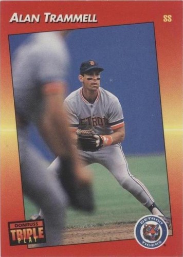 1992 Donruss Triple Play - Alan Trammell #176