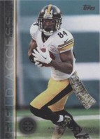 2015 Topps Field Access Antonio Brown #156