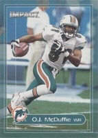 2000 Skybox Impact O.J. McDuffie #73