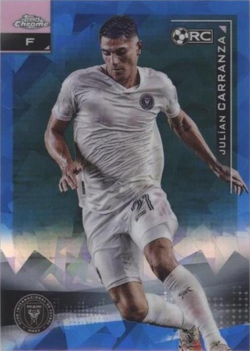 2021 Topps Chrome MLS Sapphire Edition Julian Carranza #155