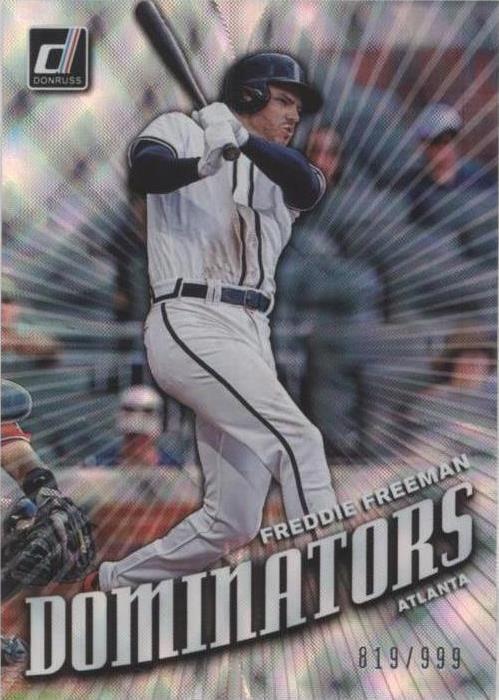 2019 Panini Donruss - Freddie Freeman #D9