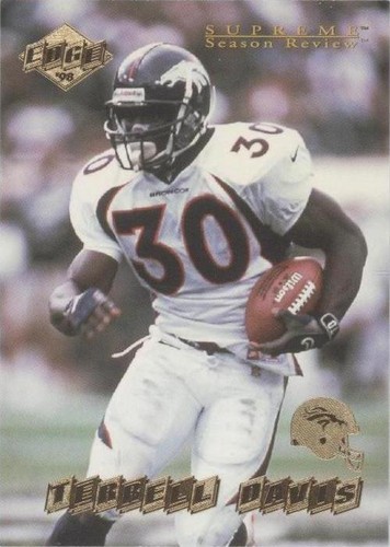 1998 Collector's Edge Supreme Season Review Terrell Davis #48