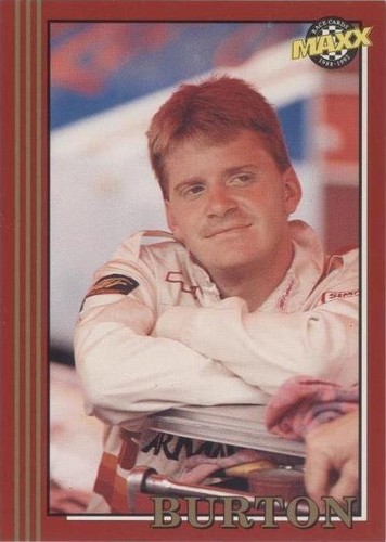 BURTON - ★ymk★ Jeff Burton 1997 MAXX NASCAR Racing Rookies Of The Year